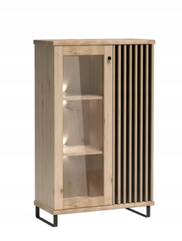 

C3 Witryna komoda szafka kredens na profilu lamele