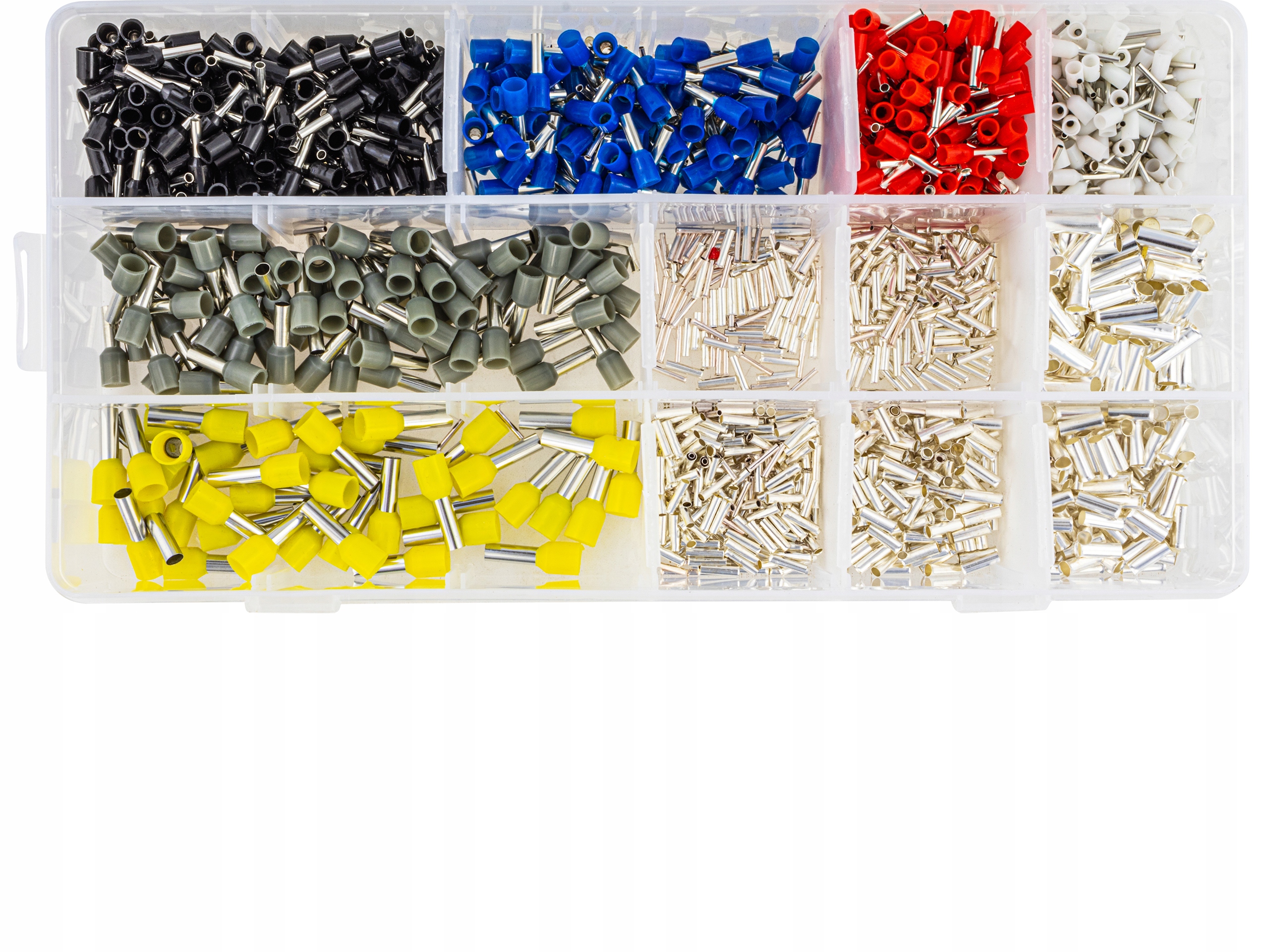 ZESTAW KOŃCÓWEK TULEJEK KABLOWYCH IZOLOWANYCH 2200 Kod producenta F01267