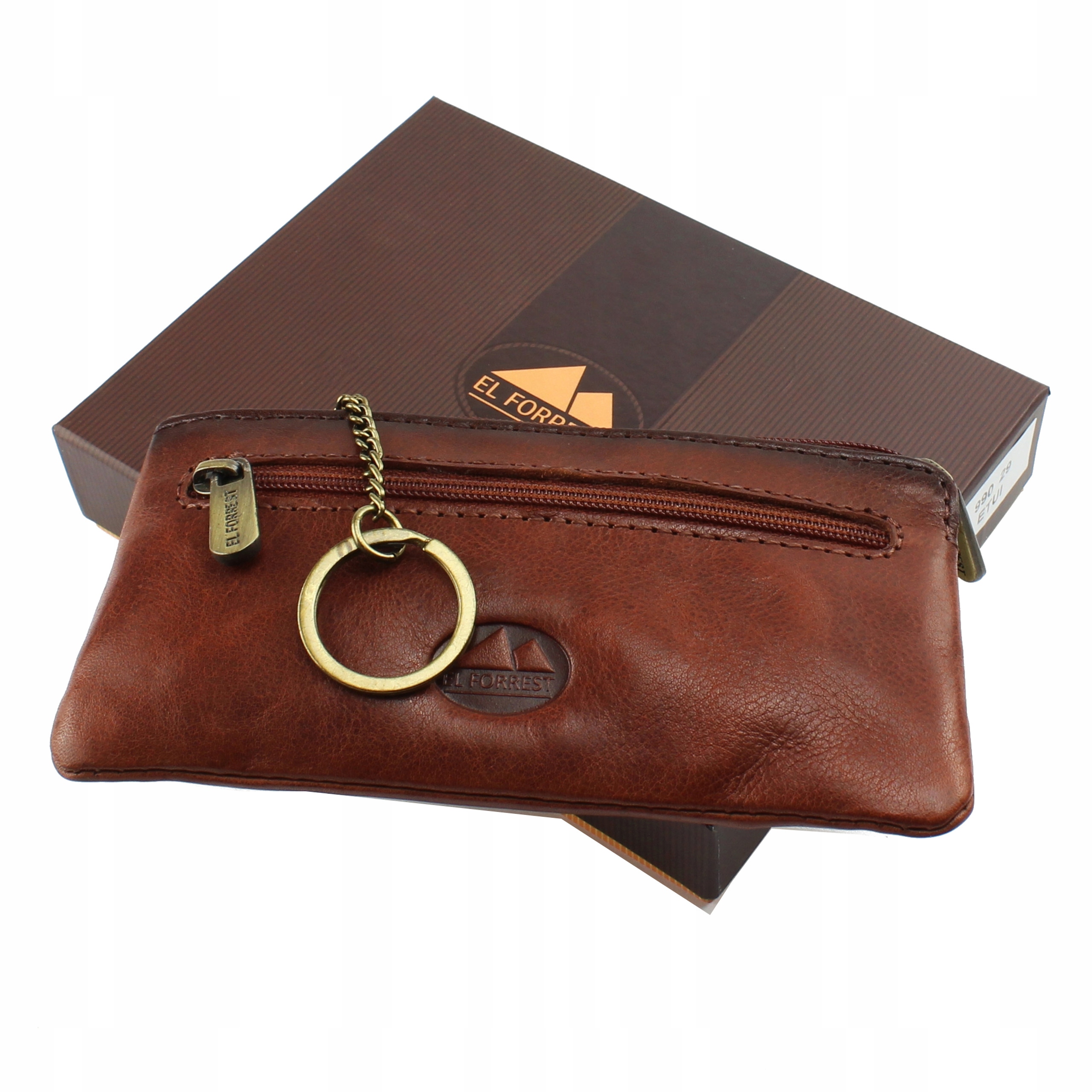 

Etui na klucze skórzane El Forrest skóra długie