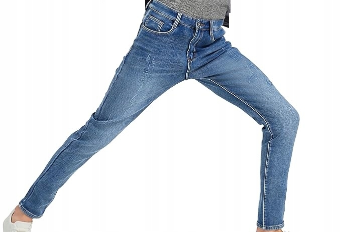 Pánské zateplené termo džíny Slim Fit 34W/30L