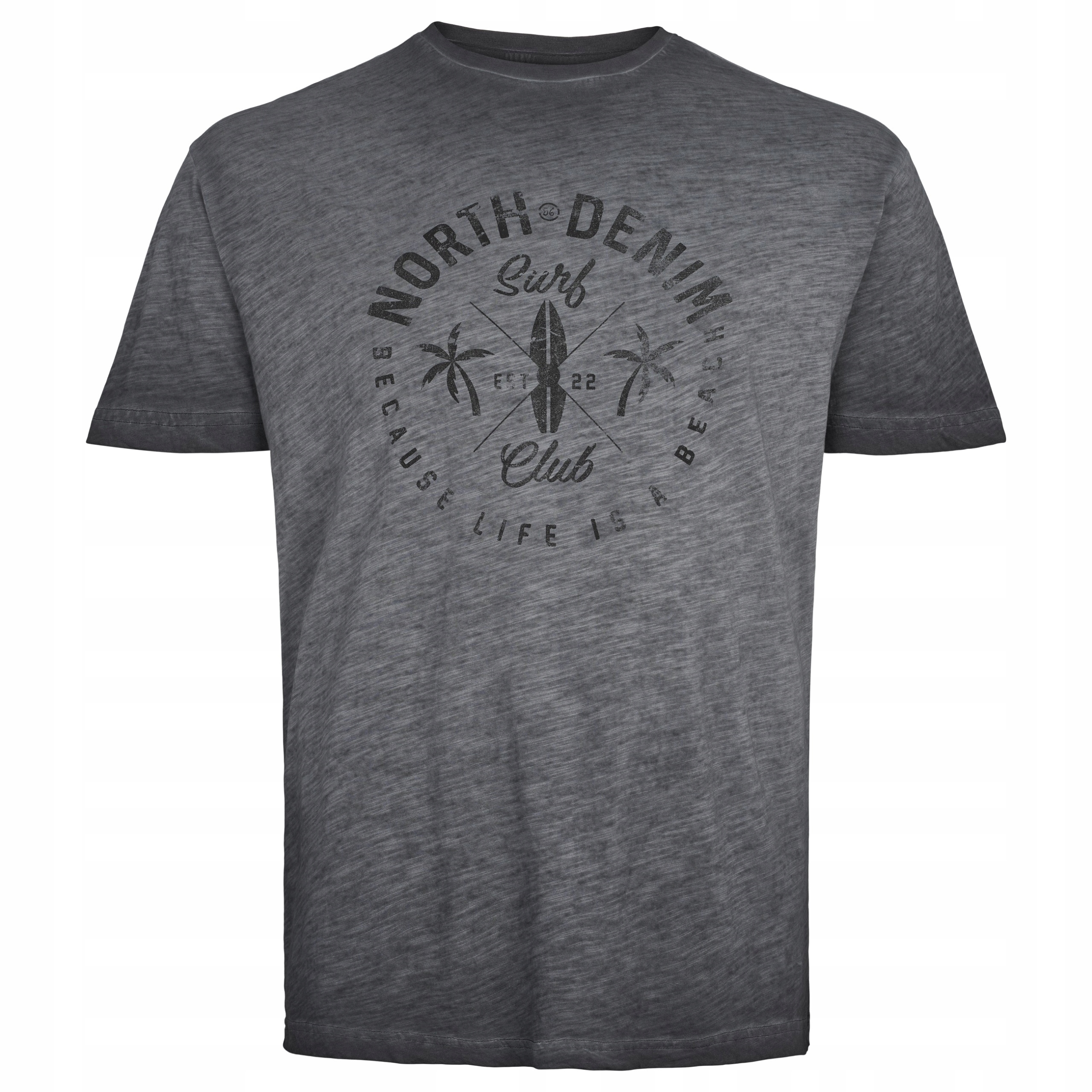 North 56 Denim Tričko Tričko Velké Velikosti 3XL