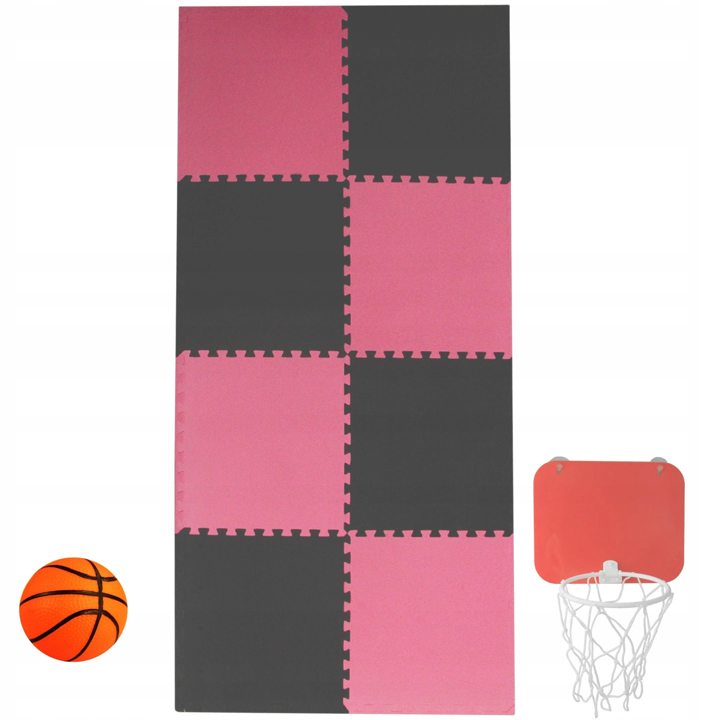 MATA PUZZLE x8 120x240cm DO SIŁOWNI DOMU GRUBA MIX