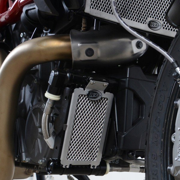 Kryt Chladiča Oleja Rg Racing Indian FTR1200(S) 19- Silver