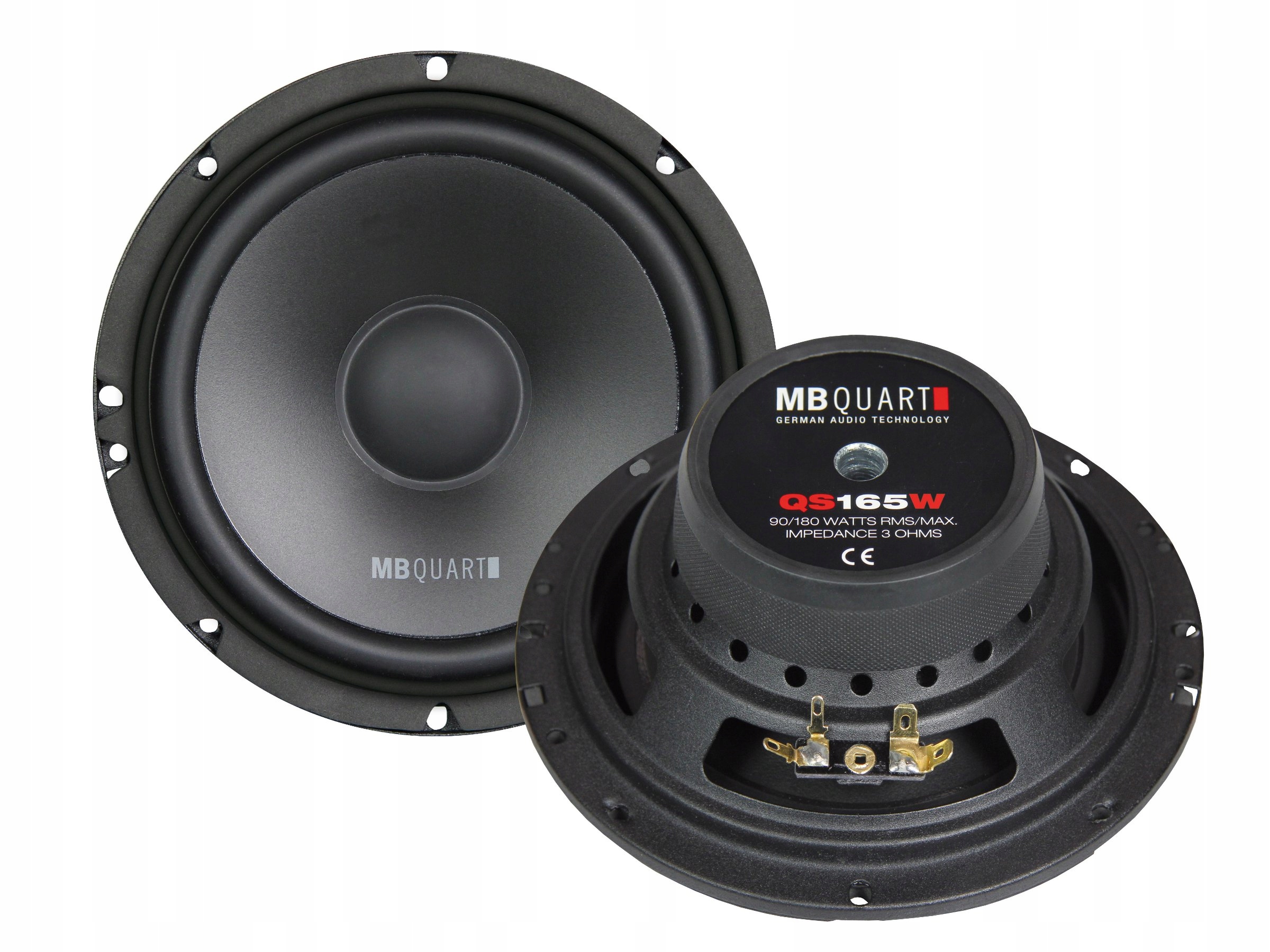 Głośniki samochodowe Woofery MB Quart QS165W 180W 3ohm Midbass
