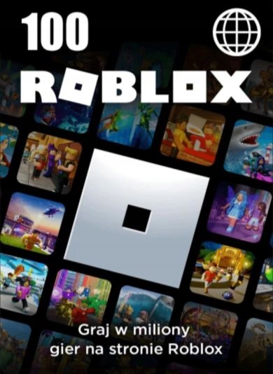 Roblox Doładowanie Kod Podarunkowy Prepaid Giftcard 100 Robux