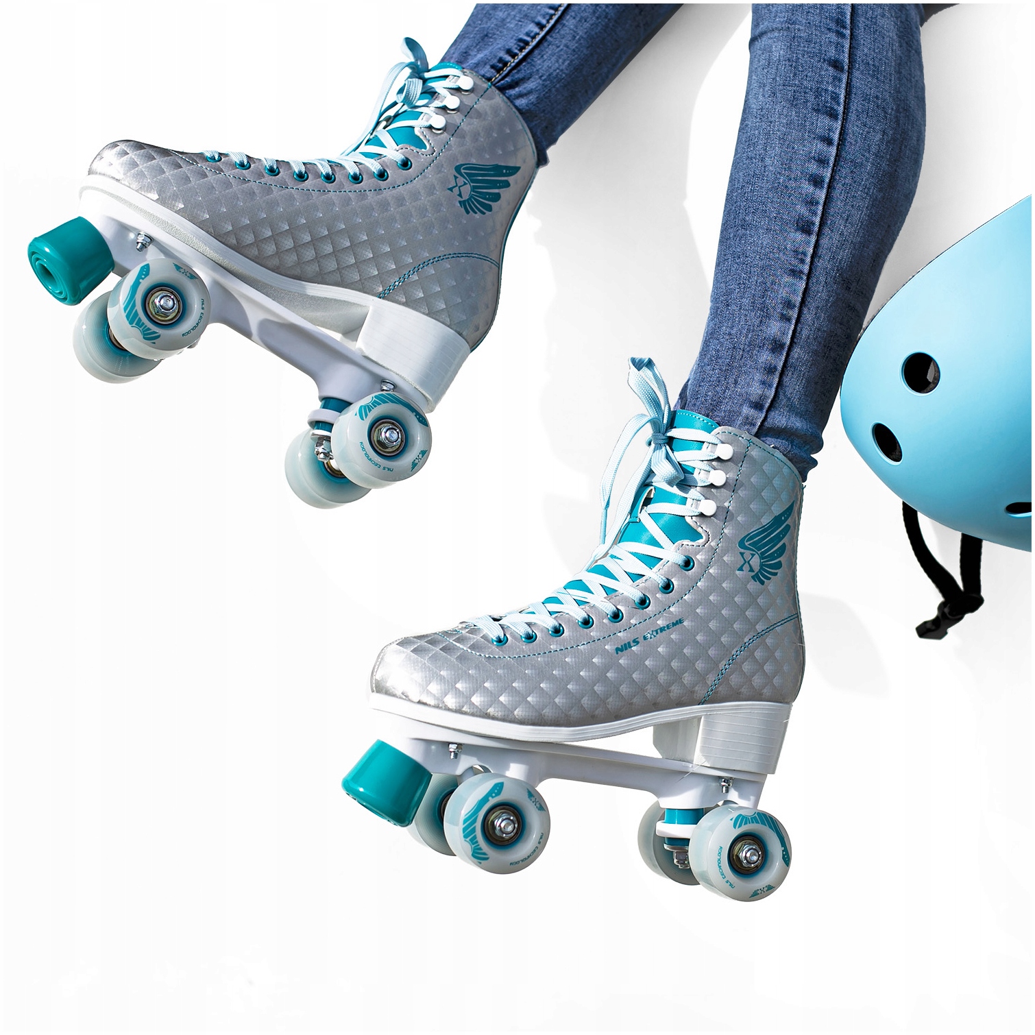 

Wrotki retro klasyczne figurowe kauczukowe 38