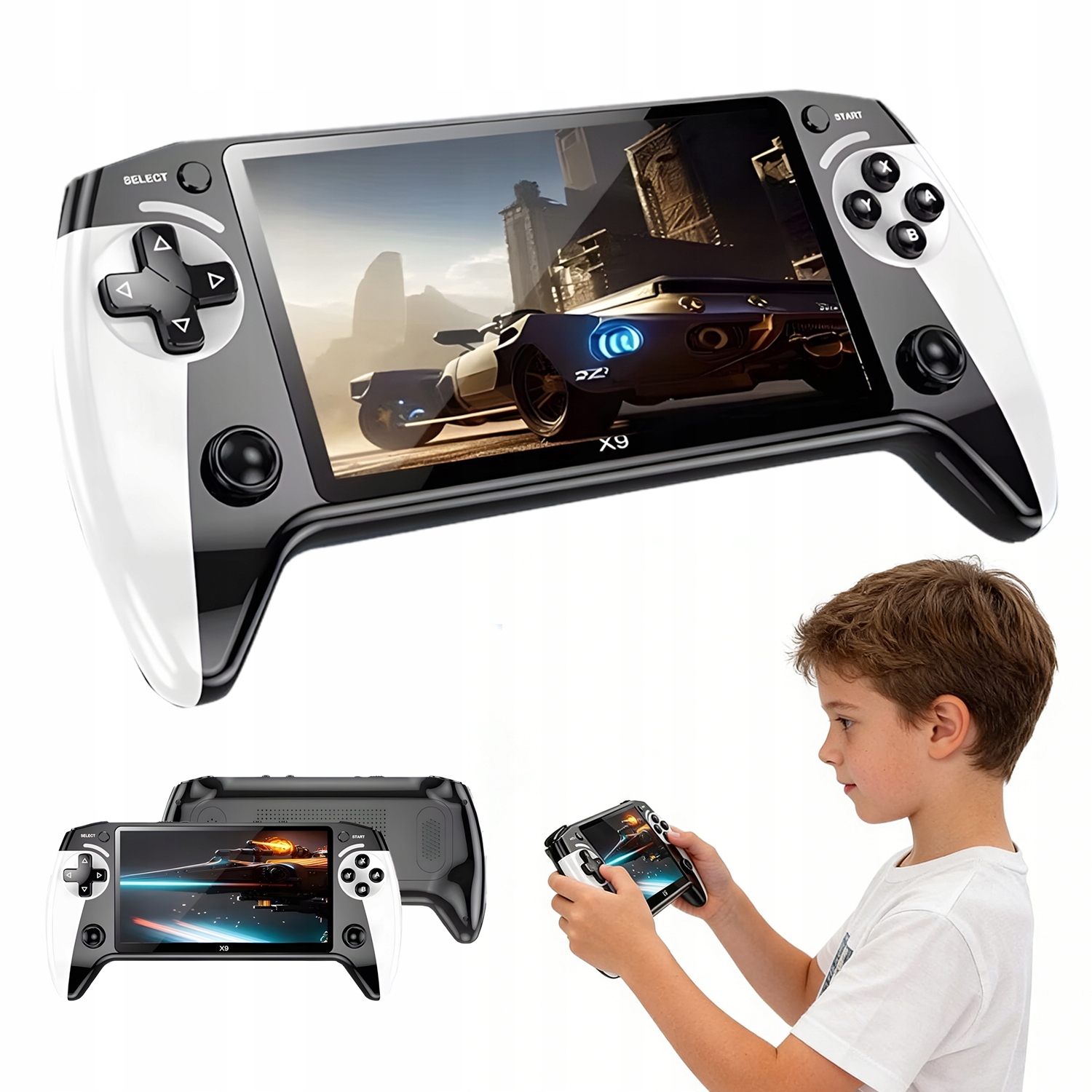 Ręczna Konsola Do Gier 5.5 Cala Hd 6000 Gier Drive Game Boy Usb-c