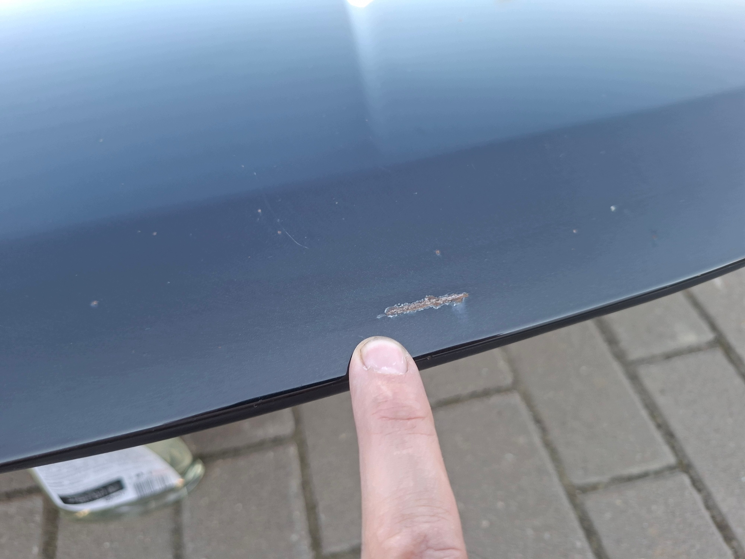 bonnet complete soundproofing hinges SSANGYONG RODIUS II LAK