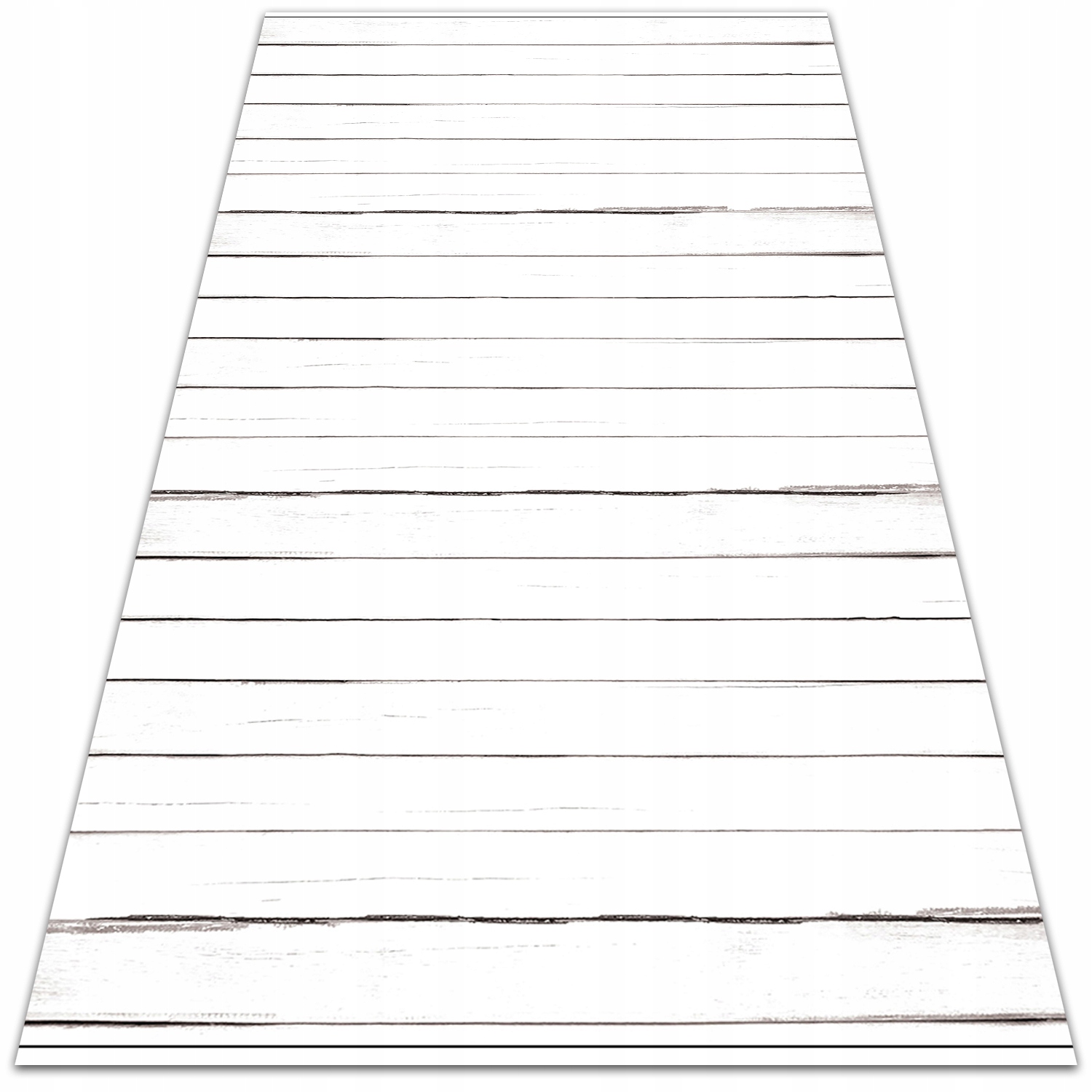 

Tarasowy winylowy dywan Stare białe deski 60x90
