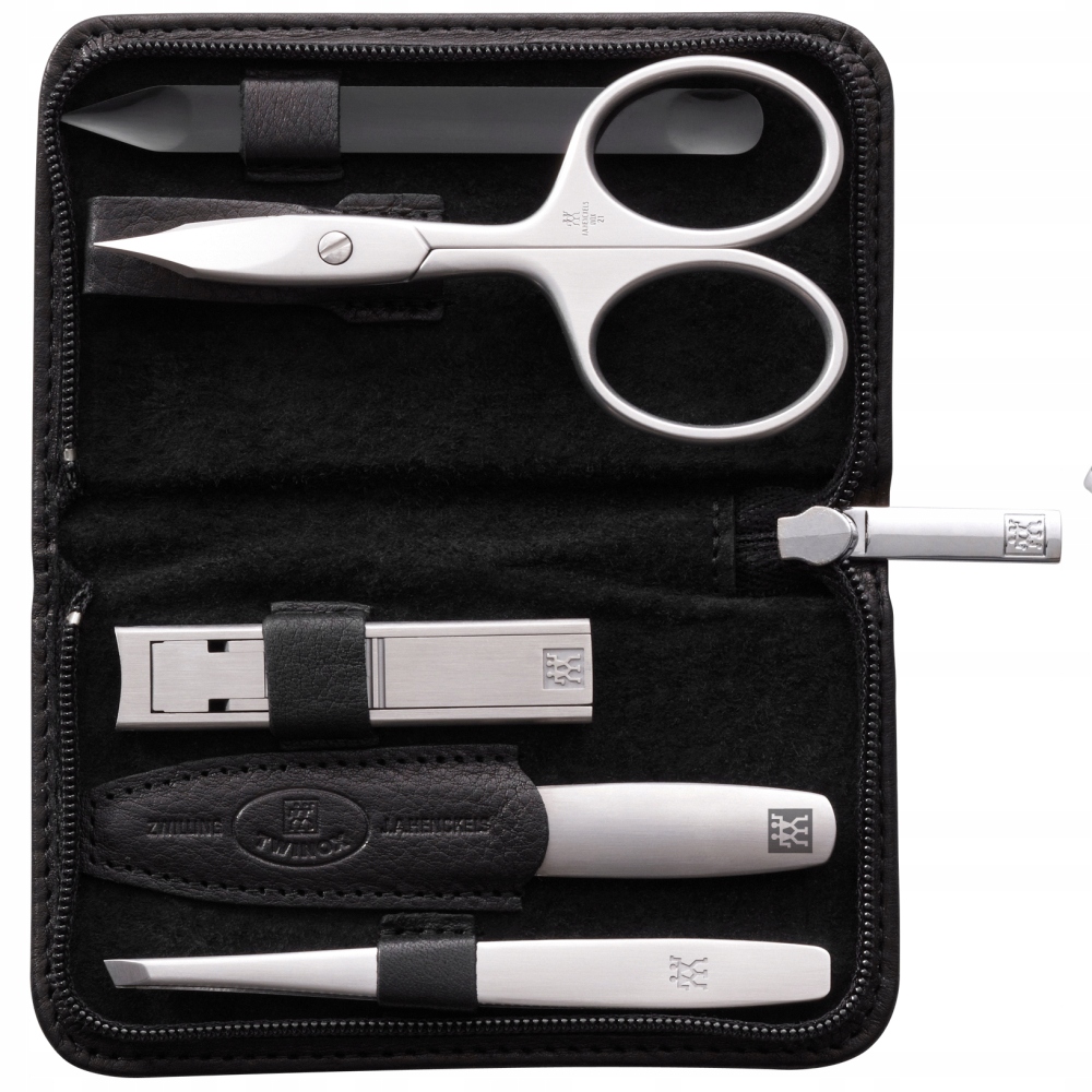 Sada na nehty z nerezové oceli V Pouzdru Zwilling Twinox 5 dílná K3