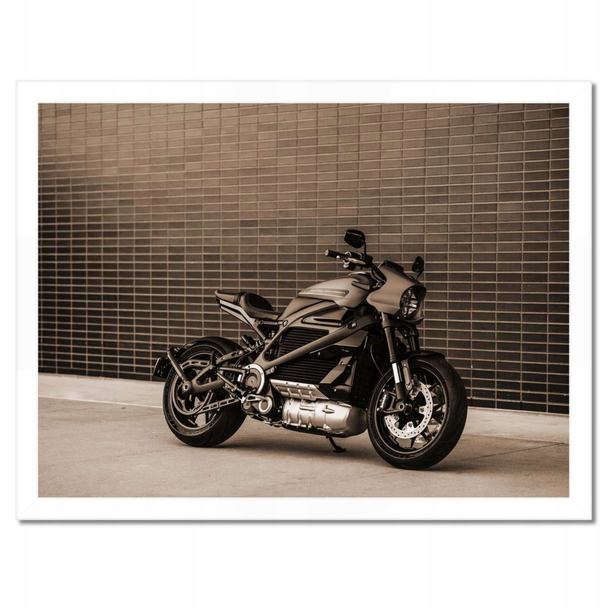 Plakáty v rámu 40x30 Harley Davidson Motocykl