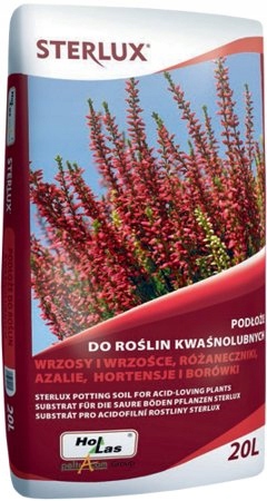 

Sterlux Podłoże Ziemia do Kwaśnolubnych 20L