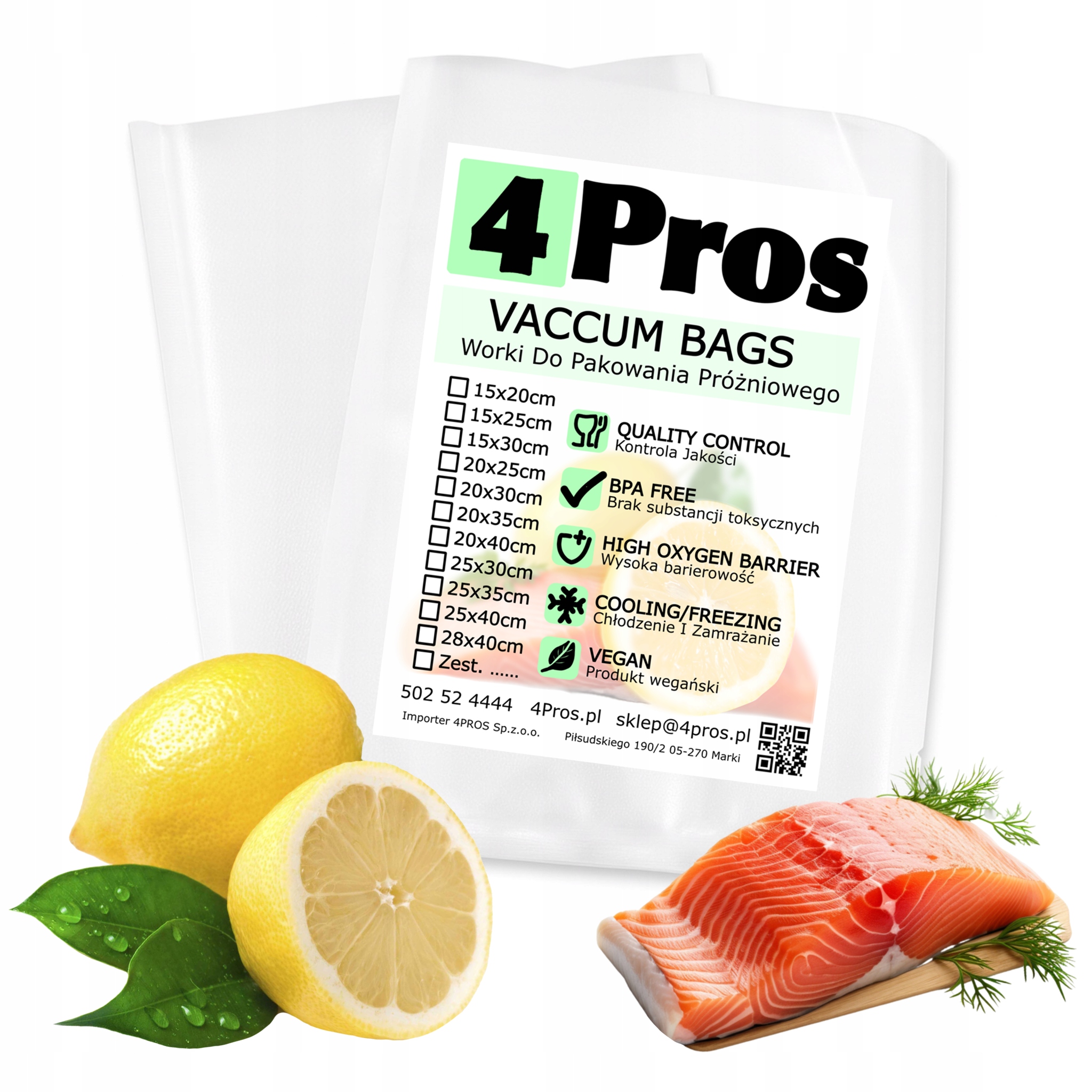 2 x Moletované Vákuové Vrecia do zváračky Silvercrest 15 x 30 cm