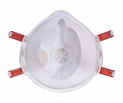 Maska Półmaska Na Pyły Radioaktywne FFP3 FS-33V RD Model Półmaska Filtrująca FS-33V FFP3 RD