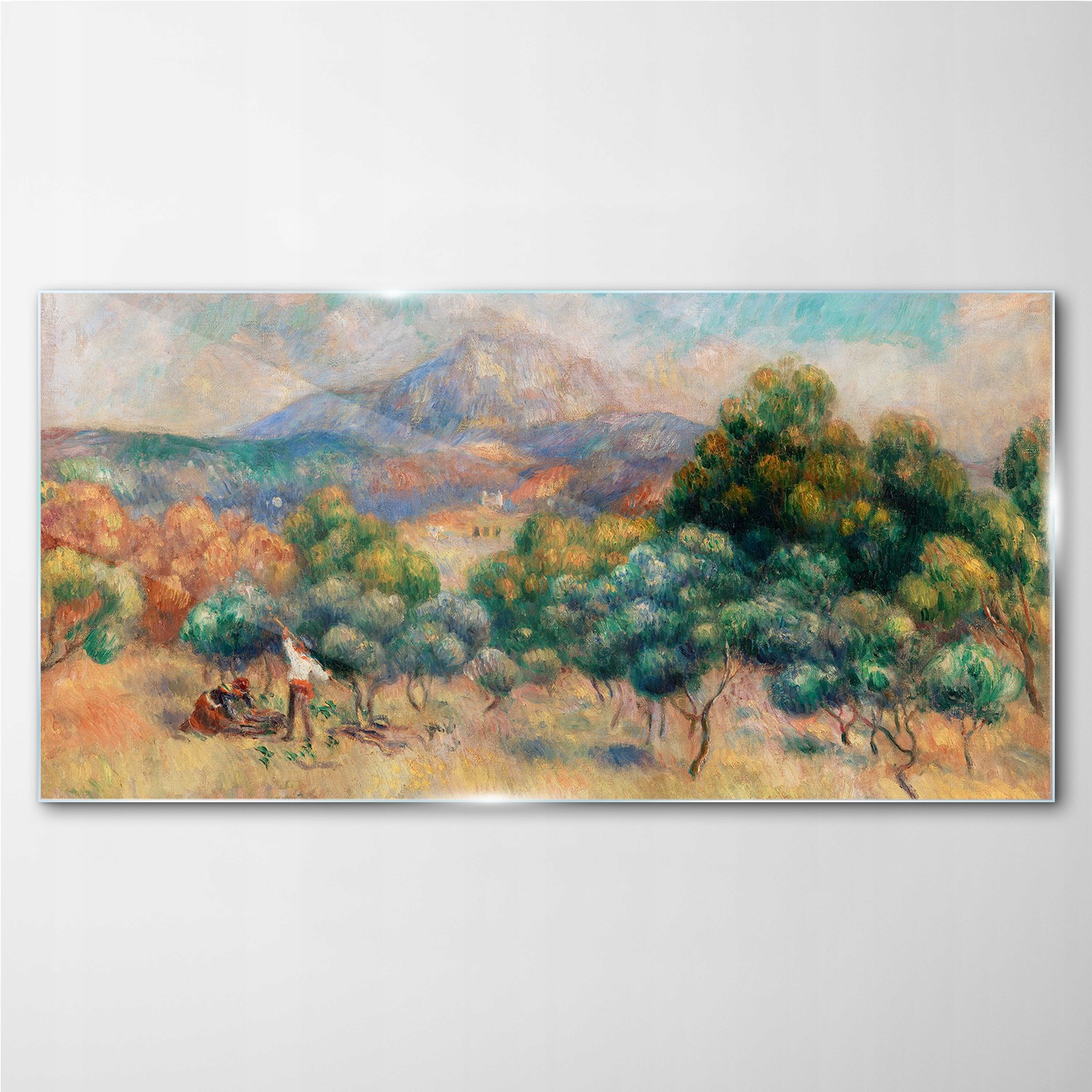 

Foto-obraz szklany Las góra krajobraz 140x70 cm