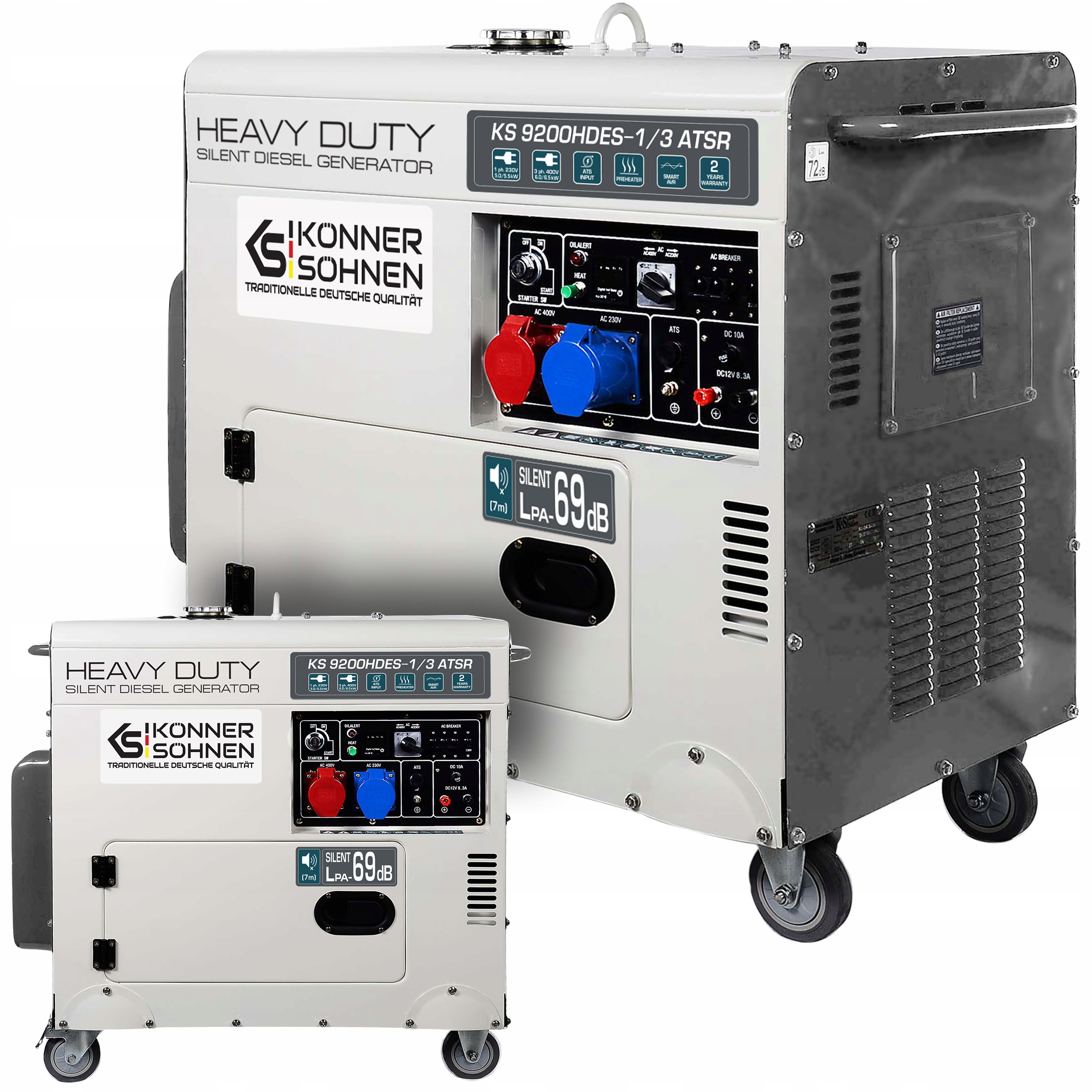 Agregat Generator Prądu Diesel K&s 9200HDES1/3ATSR