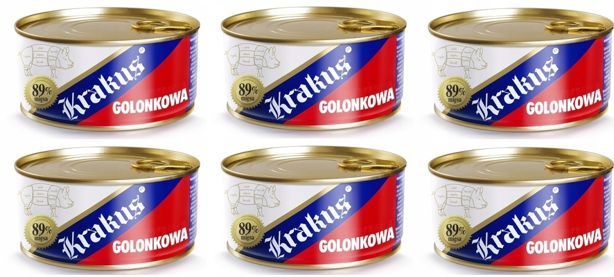 Levně 6 x 300 g Krakus Konzerva na holení Karton