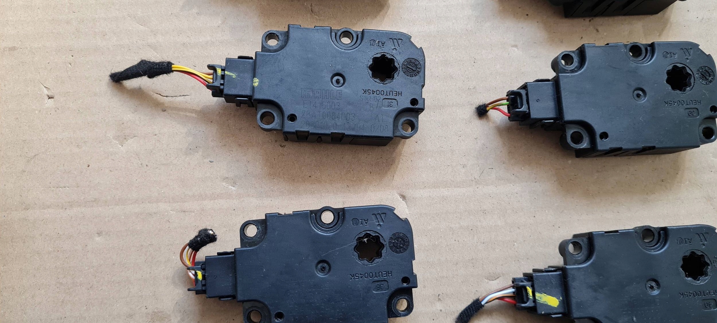 A6 C8 4K Micro moteur Bouches buses Console Bloc de chauffage complet ET416003 A4 B9 8W A5