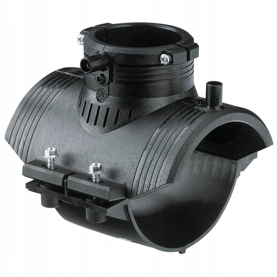 Obejma siodłowa elektrooporowa d280x63 PE100, SDR11, PN10 gaz/PN16 woda