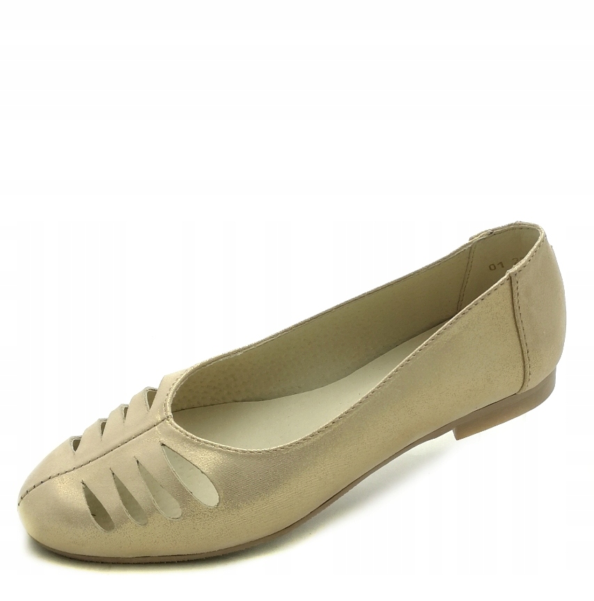 Loafersy kožené baleríny Dolce Pietro 3008