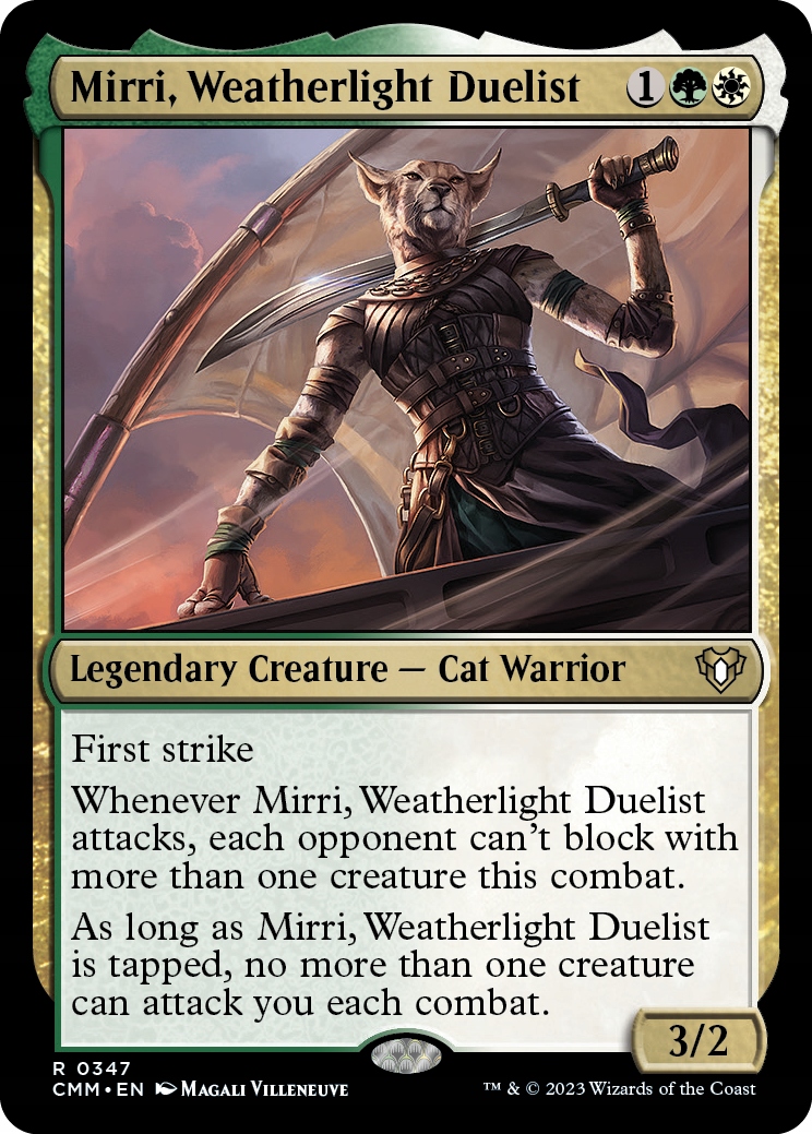 Mtg Mirri, Weatherlight Duelist (r)