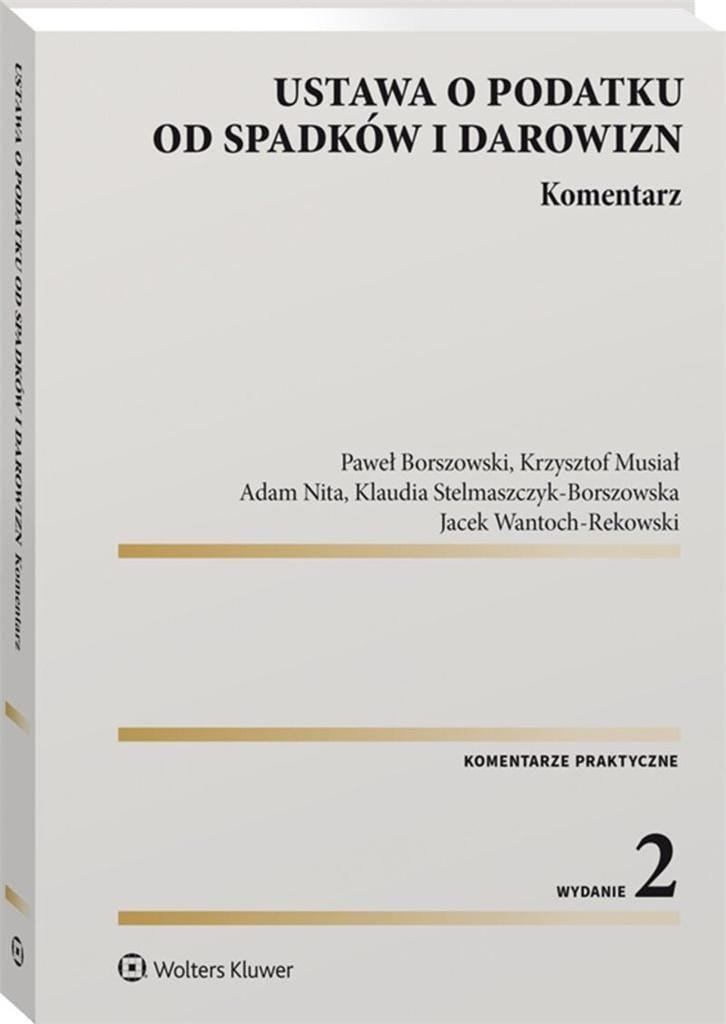 Ustawa O Podatku Od Spadków I Darowizn