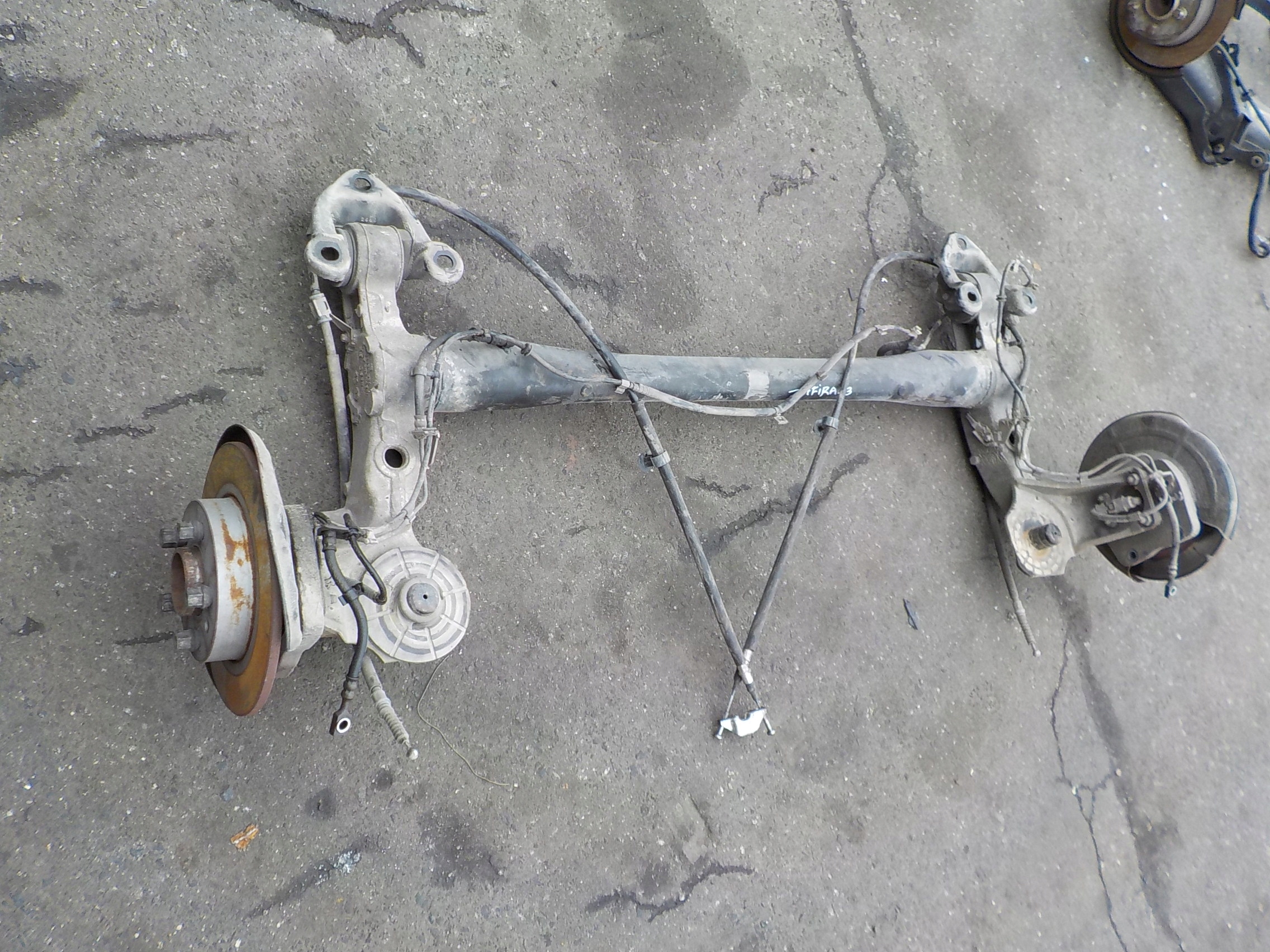 sider axis springing rear part opel zafira b 2007r