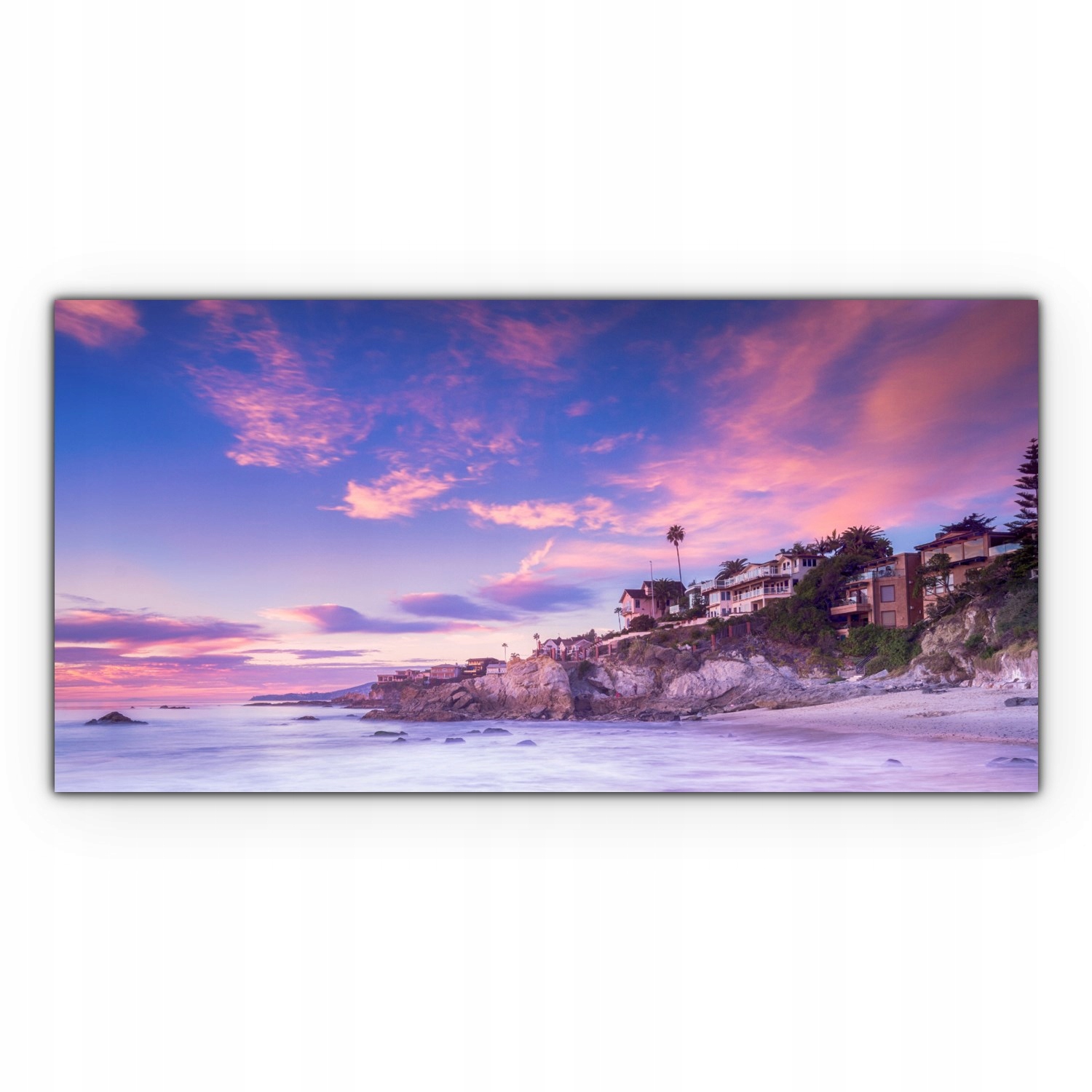 

Obraz płótno z foto 120x60 Laguna Plaża Kalifornia