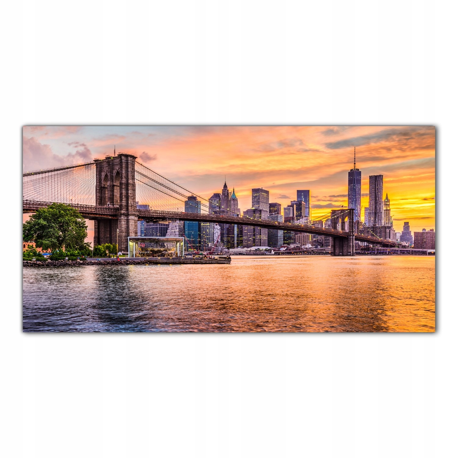 

Obraz Szklany Foto-obraz Nowy York Miasto 120x60