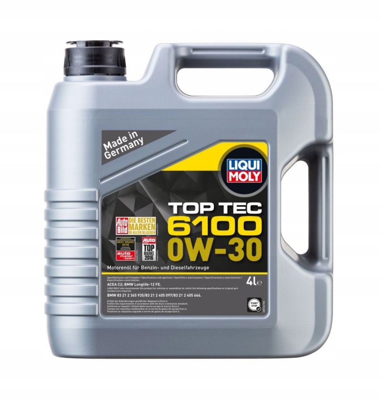 Motorový olej Top Tec 6100 0W-30 4L