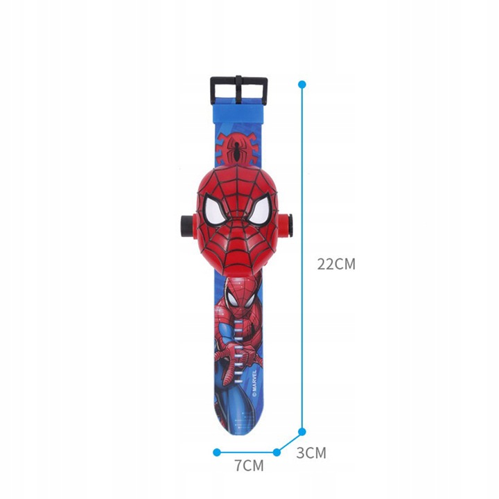 zegarek 3D z projektorem SPIDERMAN rzutnik zdjęć Kód výrobce T20