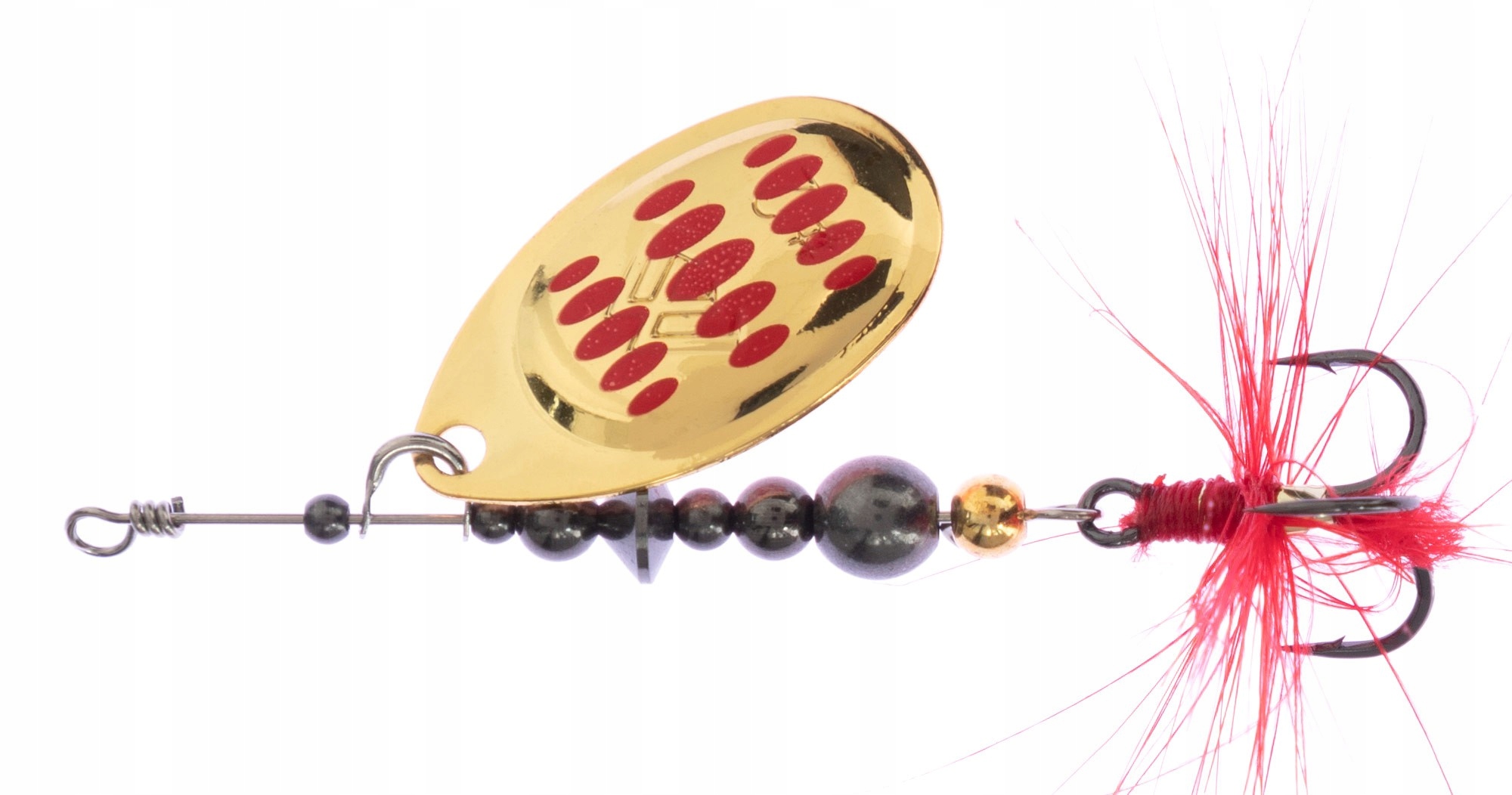 Błystka Obrotowa Mikado Hypnotic nr 1 Golden Red