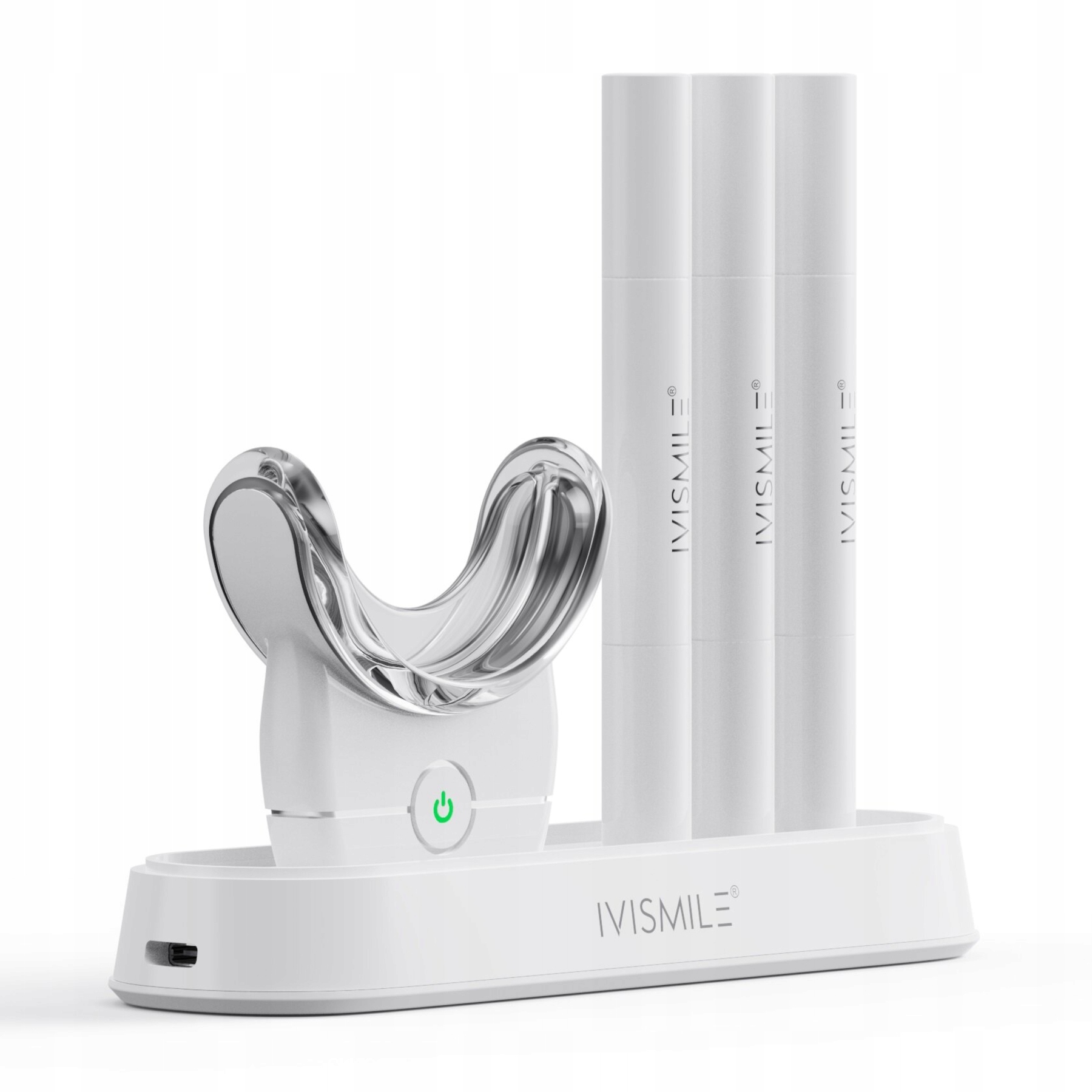 Zestaw do wybielania zębów Ivismile 12TW Biały Led 3 x 2ml Żel Wybielający