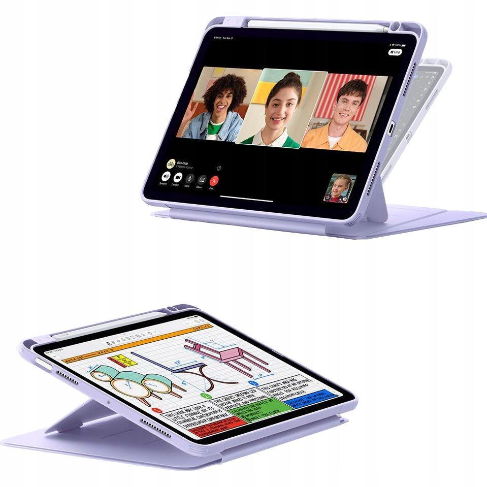 Pouzdro s klopou pro iPad Air 11" 10.9" 2020-2026, Esr s opěrkou