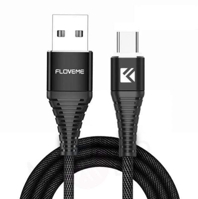

Przewód kabel Usb Typ-C Podświetlany 1m Czarny Led