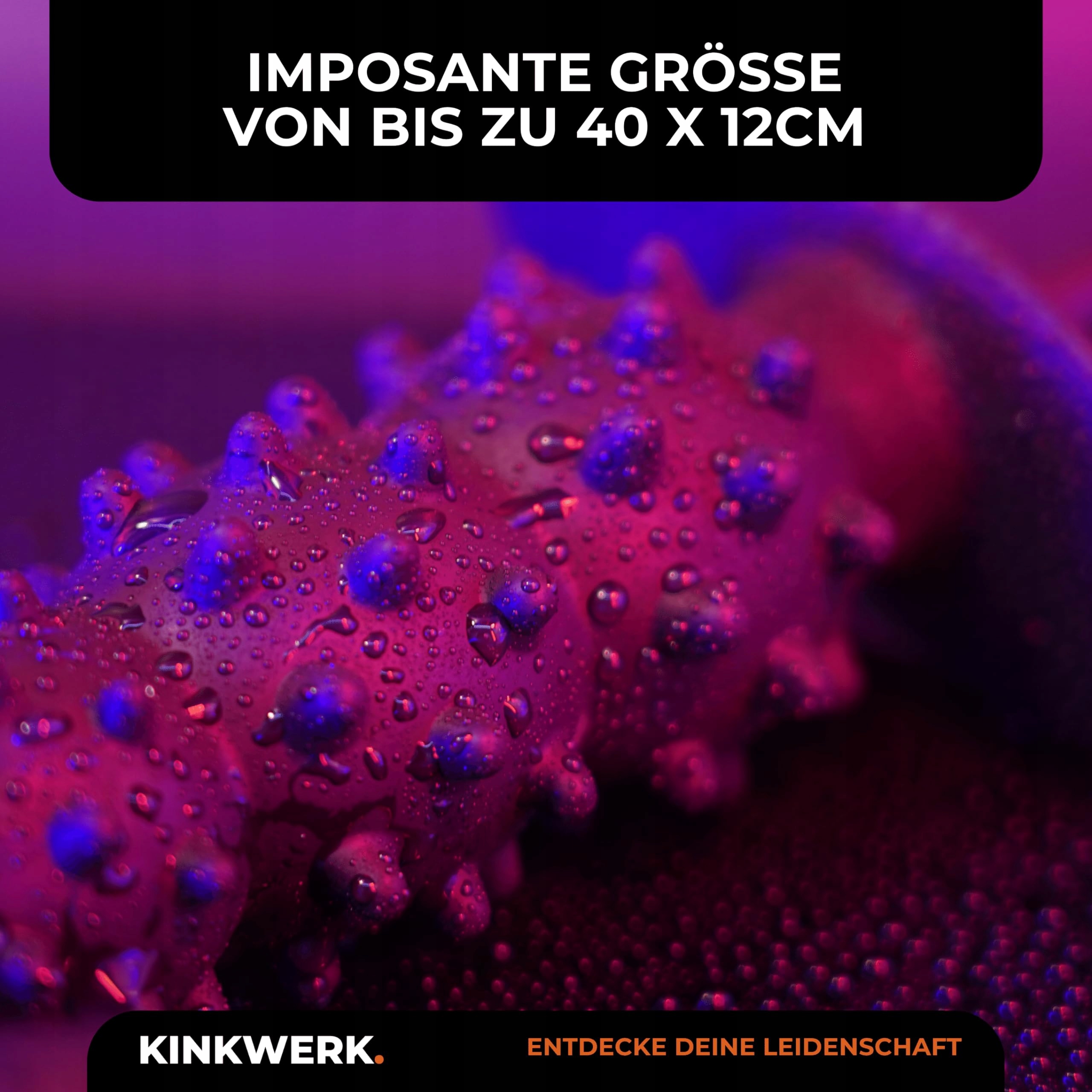 KINKWERK Nadmuchiwany Korek Analny 40x12cm 5 Pereł Dla Mężczyzn i Kobiet — miniatura 3