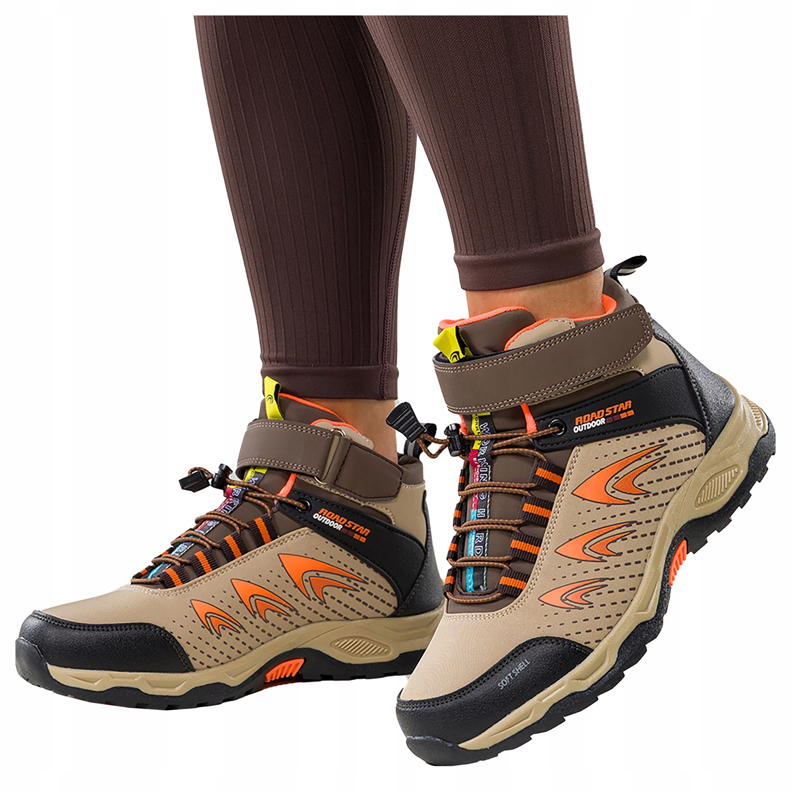 Sportovní dámské Trekingové boty Prodyšný Softshell Lehké Pohodlné r 39