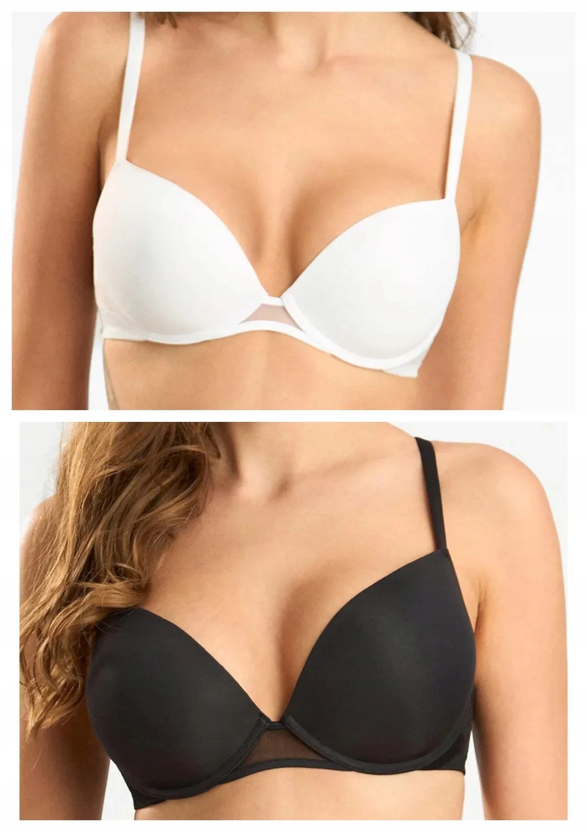Lormar Soft 1919 podprsenka 2 ks bílá černá XL
