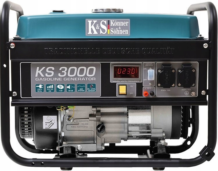 

Agregat Prądotwórczy benzynowy K&s Ks 3000 3kW