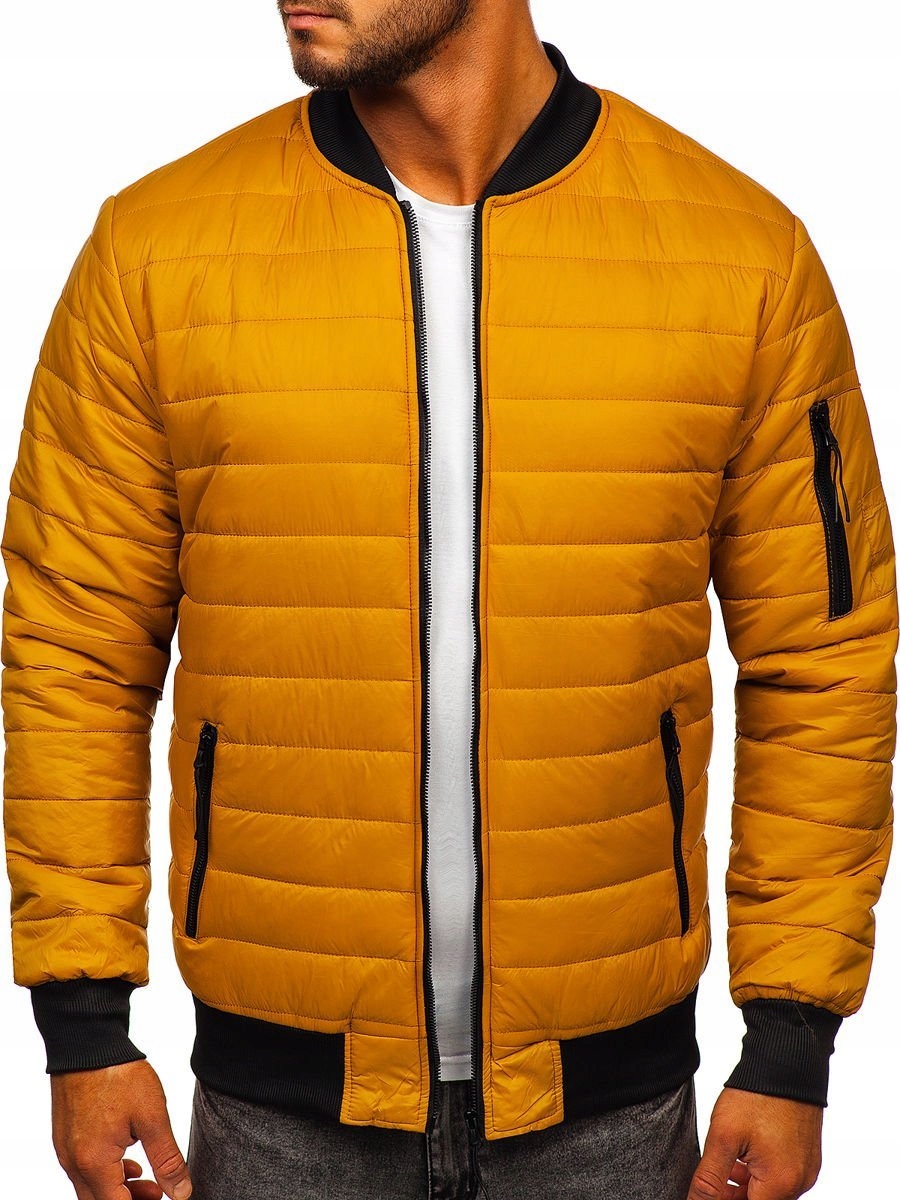 

Kurtka Męska Bomberka Camelowa MY-02 DENLEY_2XL