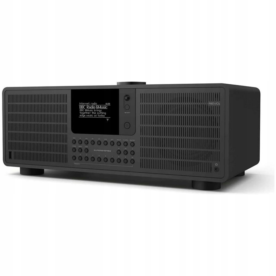 Revo Supersystem Shadow Radio Internetowe 2.1 DAB+ FM BT Spotify Wifi LAN