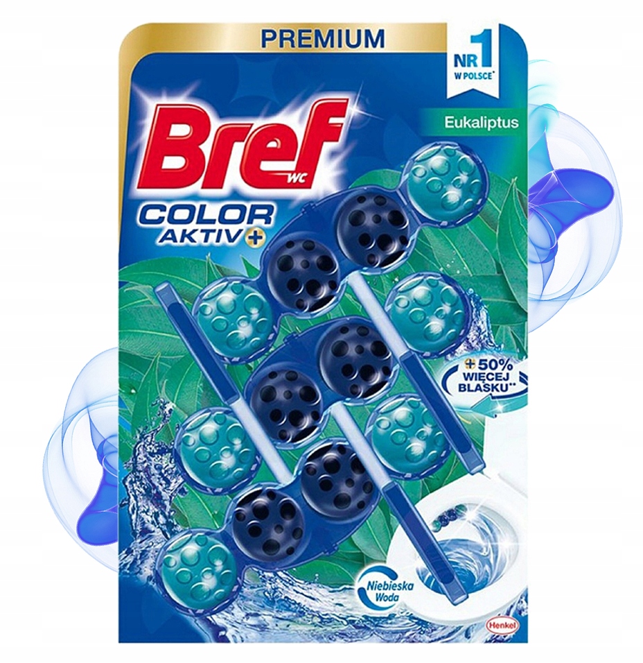 

Zawieszka Do Toalety Bref Color Aktiv 3X50G