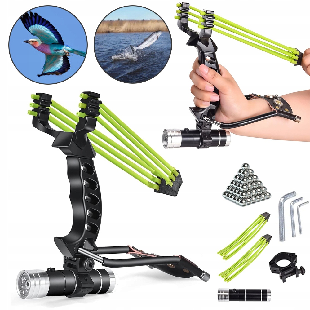 PROCA DO ZASADZKI, PROCA DO POLOWANIA NA KATAPULTĘ, PROCA NA POLOWANIE