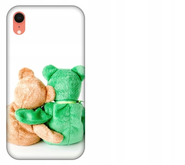 

Etui pokrowiec iPhone Xr Zakochane misie pluszowe
