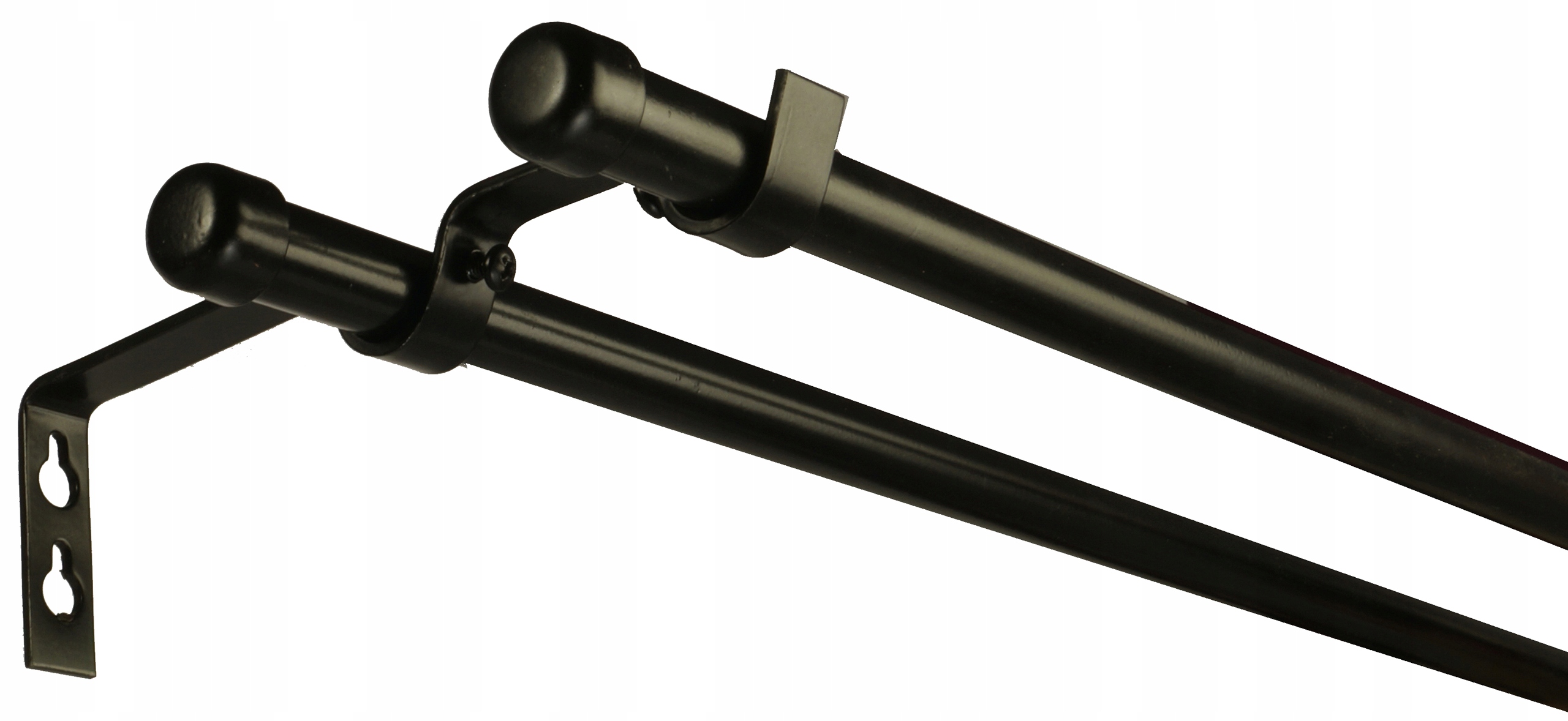 

Karnisz Pro metal fi16 podwójny 130 cm bez kółek