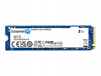 Kingston Ssd NV3 2000 Gb Formát Ssd M.2 2280 Rozhranie disku