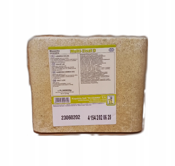 LIZAWKA SOLNA MULTI LISAL D MIKROELEMENTY ZWIERZYNA POŁOWA 10 KG