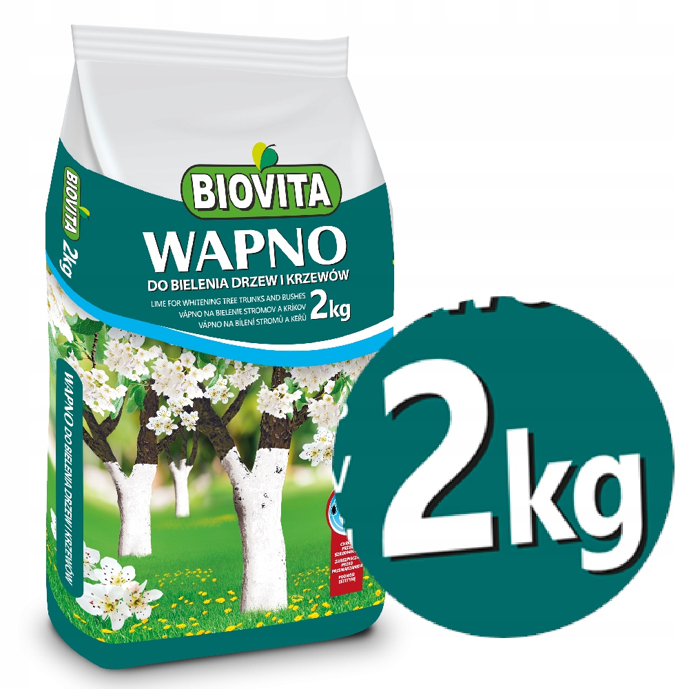 

Wapno Ogrodowe Do Bielenia Drzew I Odkwaszania 2KG