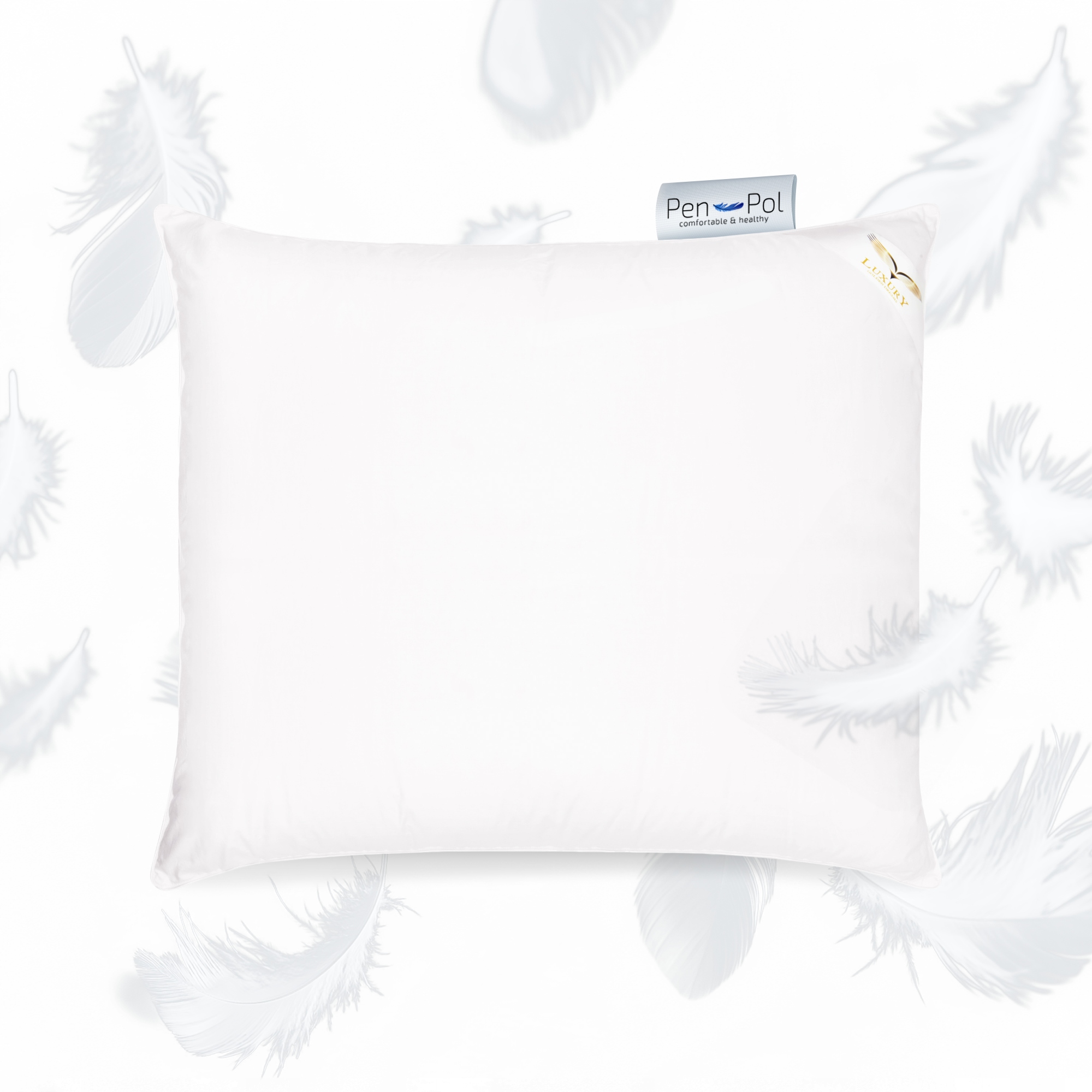 Páperová poduška na spanie Exclusive, 70x80, biela páperie 95% do spálne