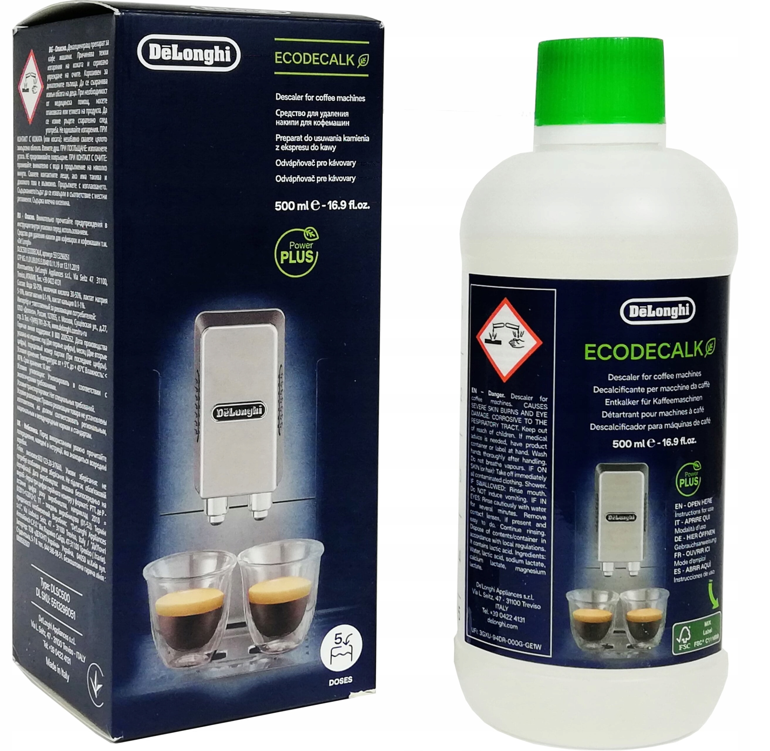 

Odkamieniacz Delonghi EcoDecalk 500 ml 1 szt